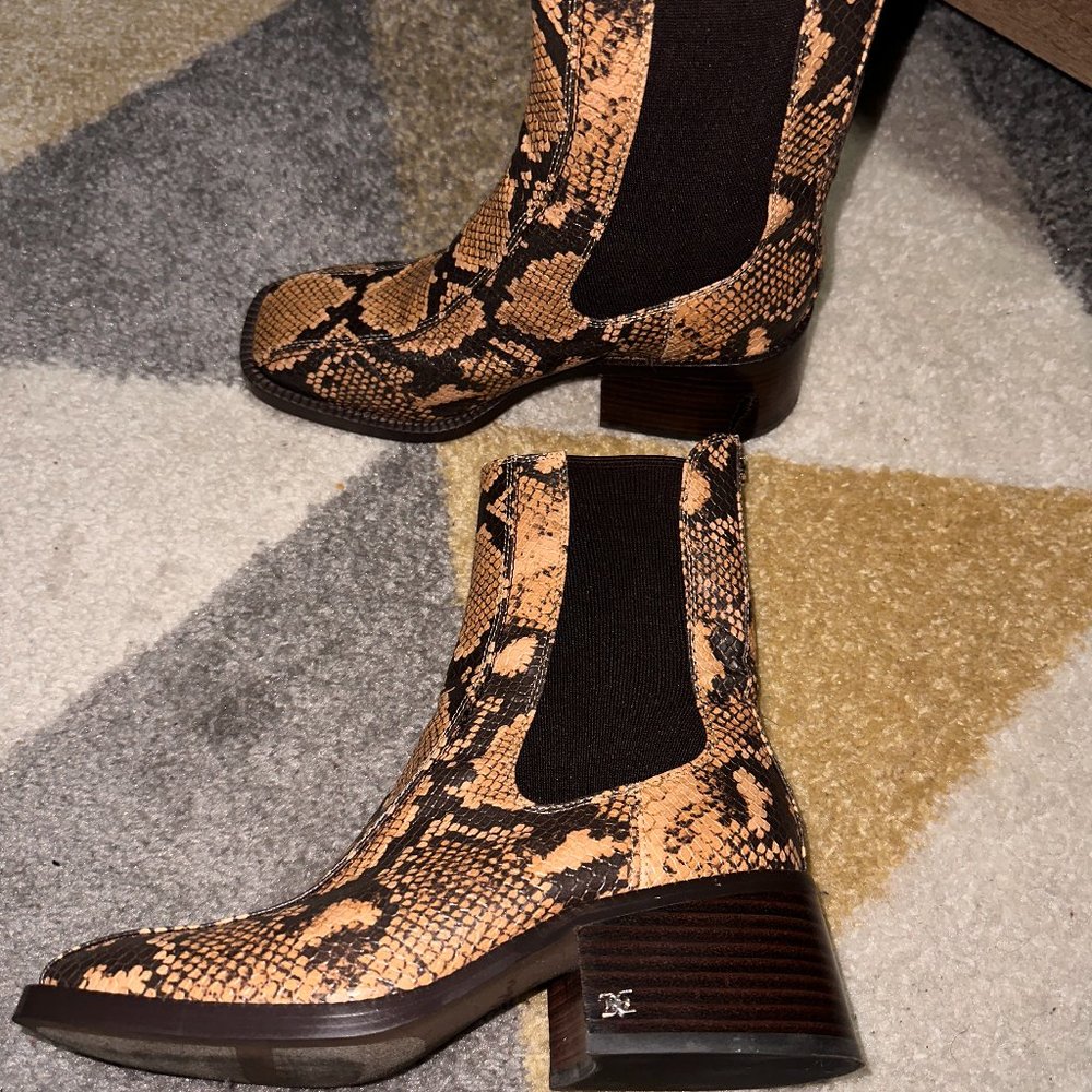 Sam Edelman snakeskin boot